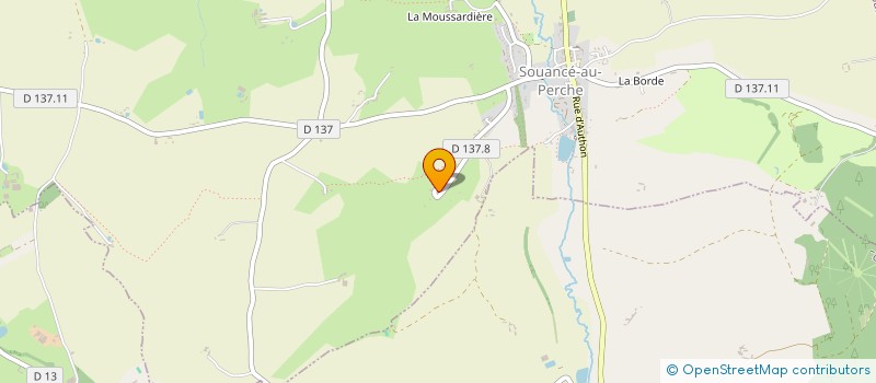 localisation de l'entreprise MADAME NADIA SANGNIER à SOUANCE-AU-PERCHE