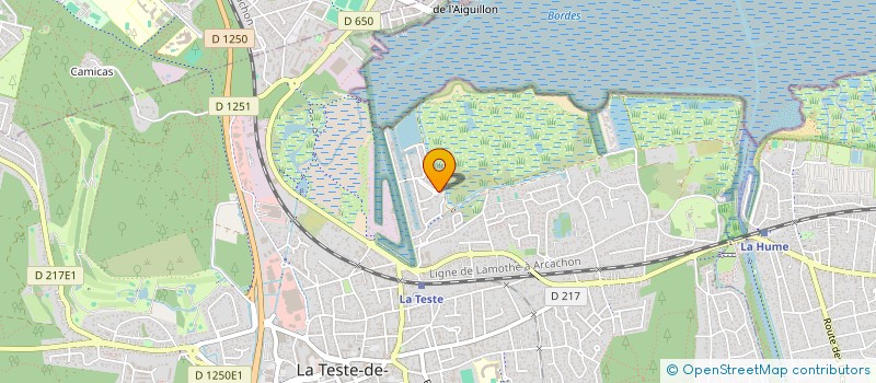 localisation de l'entreprise MADAME NADIA SENECHAL à LA TESTE-DE-BUCH