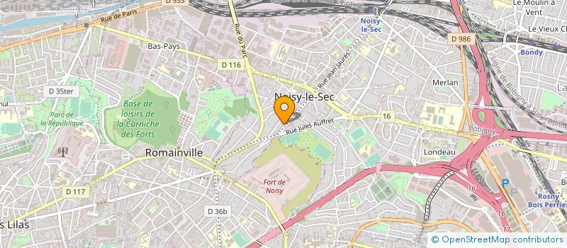 localisation de l'entreprise MADAME NADIA SENNOUN à NOISY-LE-SEC