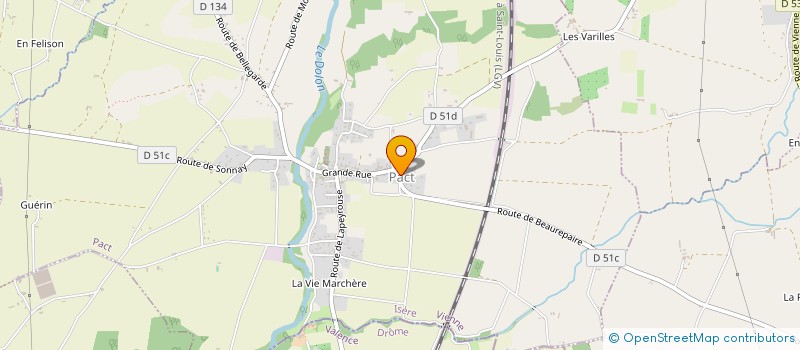 localisation de l'entreprise MADAME NADIA SIALI  PACT