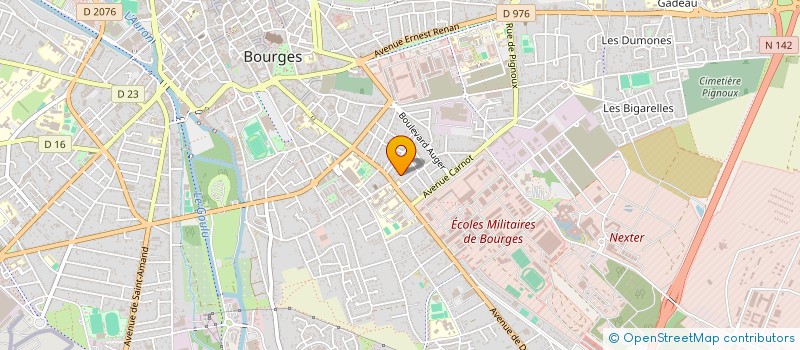 localisation de l'entreprise MADAME NADIA SLAMA à BOURGES