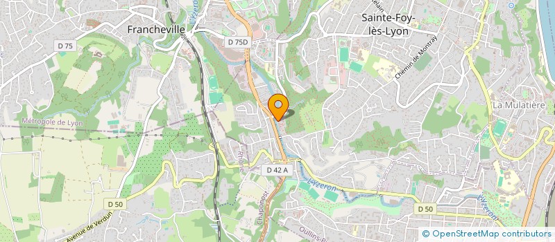 localisation de l'entreprise MADAME NADIA SOUHIL à SAINTE-FOY-LES-LYON
