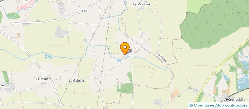 localisation de l'entreprise MADAME NADIA SOULAT  SAINT-VINCENT-DES-LANDES