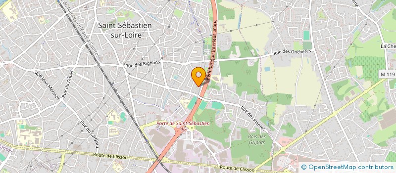 localisation de l'entreprise MADAME NADIA SOUMAILA  SAINT-SEBASTIEN-SUR-LOIRE