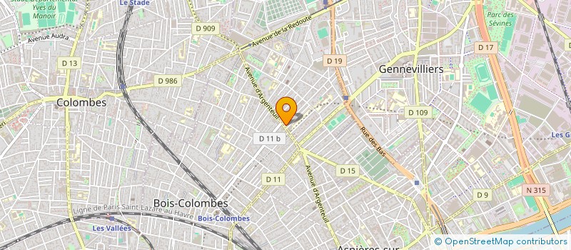 localisation de l'entreprise MADAME NADIA SOUSSI à ASNIERES-SUR-SEINE