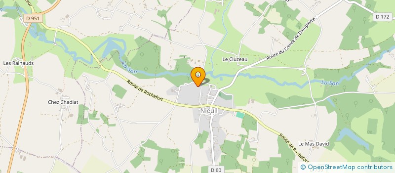 localisation de l'entreprise MADAME NADIA STORME à NIEUIL