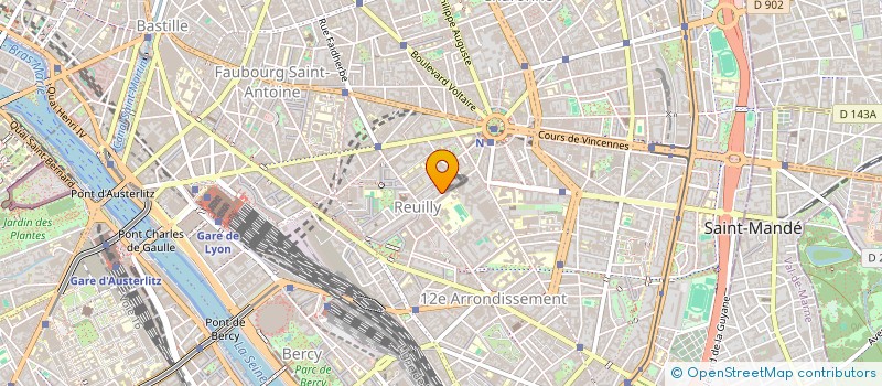 localisation de l'entreprise MADAME NADIA TAILEB  PARIS