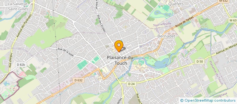 localisation de l'entreprise MADAME NADIA TALBI  PLAISANCE-DU-TOUCH