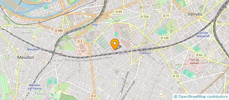 localisation de l'entreprise MADAME NADIA TALHAOUI à ISSY-LES-MOULINEAUX