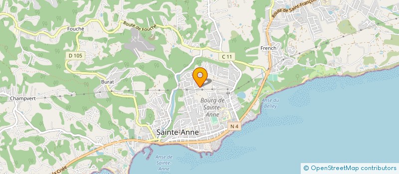 localisation de l'entreprise MADAME NADIA TEDBIR à SAINTE-ANNE
