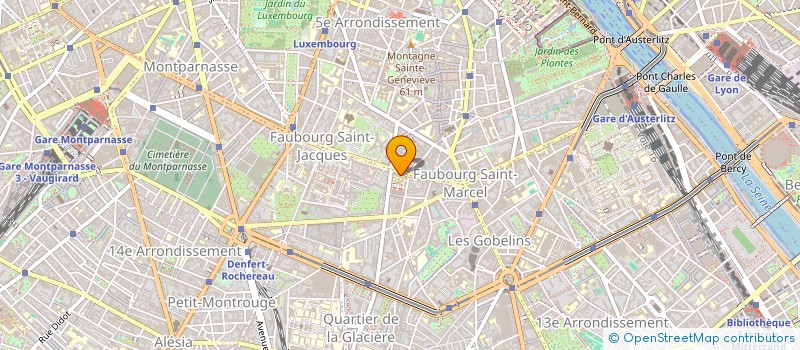 localisation de l'entreprise MADAME NADIA TEGUIA  PARIS