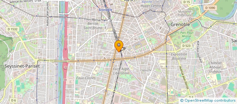 localisation de l'entreprise MADAME NADIA TERFASSI  GRENOBLE