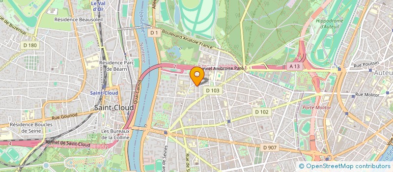 localisation de l'entreprise MADAME NADIA THIROUIN à BOULOGNE-BILLANCOURT