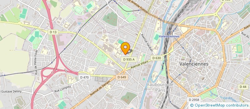 localisation de l'entreprise MADAME NADIA TILLOUCHE à VALENCIENNES