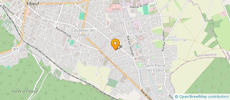 localisation de l'entreprise MADAME NADIA TOUMERT  SAINT-PIERRE-LES-ELBEUF