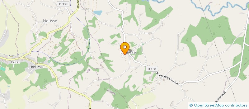 localisation de l'entreprise MADAME NADIA URBAN  LAHOSSE