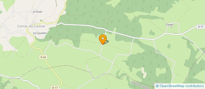 localisation de l'entreprise MADAME NADIA VELCICH  CANIAC DU CAUSSE