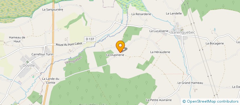 localisation de l'entreprise MADAME NADIA VIEL  VARENGUEBEC