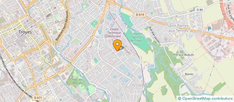 localisation de l'entreprise MADAME NADIA YOUSSEF  TROYES