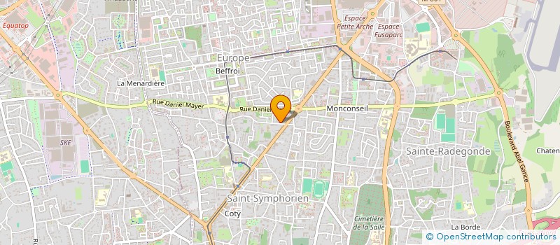 localisation de l'entreprise MADAME NADIA ZAGGAR  TOURS