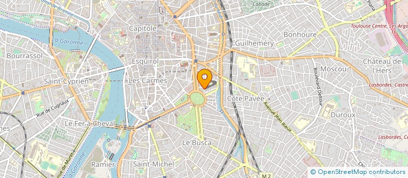 localisation de l'entreprise MADAME NADIA ZANIER  TOULOUSE