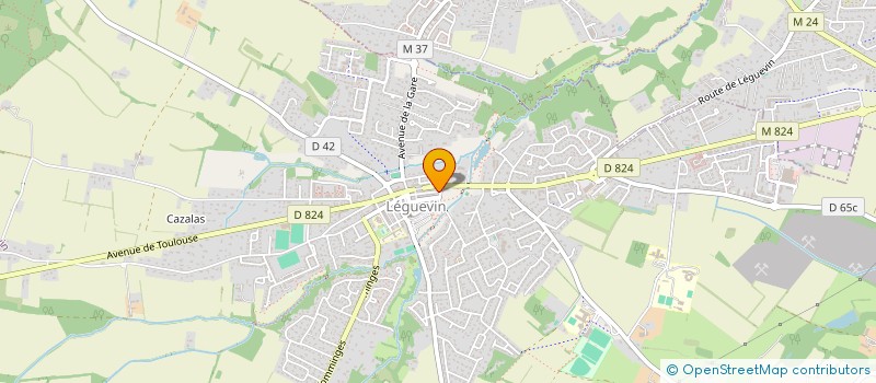 localisation de l'entreprise MADAME NADIA ZEHRI  LEGUEVIN