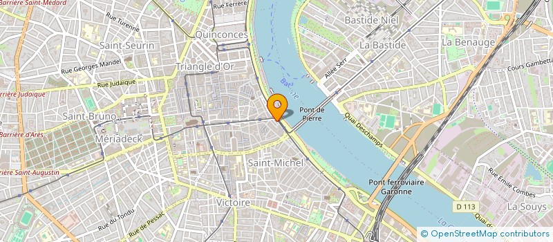 localisation de l'entreprise MADAME NADIA ZERROUGUI à BORDEAUX