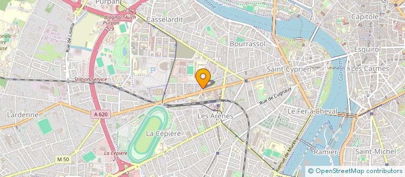 localisation de l'entreprise MADAME NADIA ZULIANI à TOULOUSE