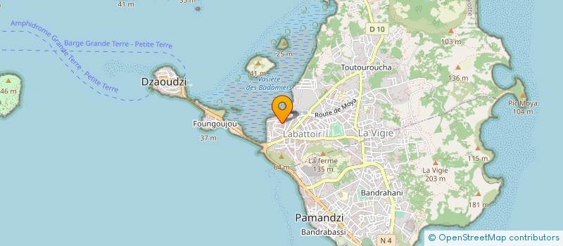 localisation de l'entreprise MADAME NADIE DOIFIROU à DZAOUDZI