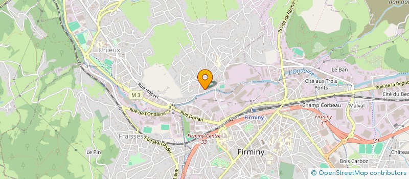 localisation de l'entreprise MADAME NADIEGE SOBRIEL  UNIEUX