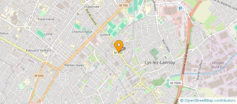 localisation de l'entreprise MADAME NADIIA IVANOVA  LYS-LEZ-LANNOY