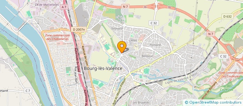 localisation de l'entreprise MADAME NADIIA KUNDUS à BOURG-LES-VALENCE