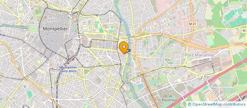 localisation de l'entreprise MADAME NADIIA NOSKOVA à MONTPELLIER