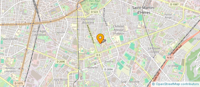 localisation de l'entreprise MADAME NADIN AL HAMMADI  GRENOBLE