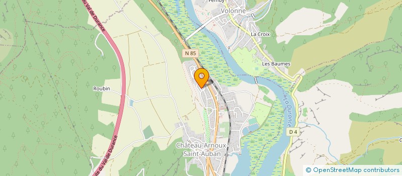 localisation de l'entreprise MADAME NADINE ACKAERT à CHATEAU-ARNOUX-SAINT-AUBAN