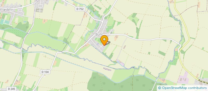 localisation de l'entreprise MADAME NADINE ALBRECHT  BUHL