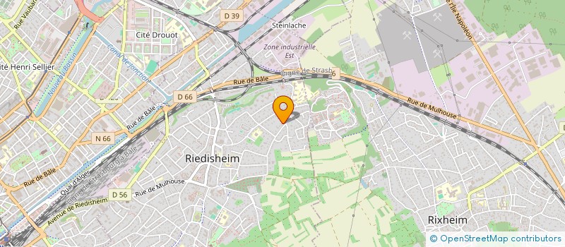 localisation de l'entreprise MADAME NADINE ANCHLING  RIEDISHEIM