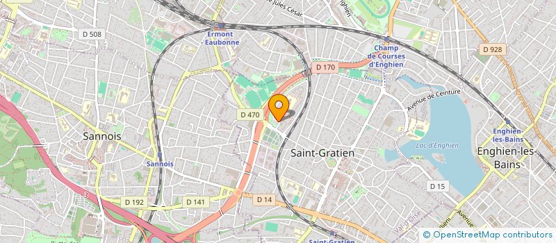 localisation de l'entreprise MADAME NADINE ANDJEY  SAINT-GRATIEN