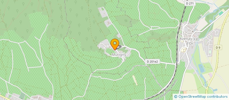 localisation de l'entreprise MADAME NADINE ANTOINE  MUTIGNY