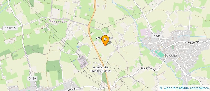 localisation de l'entreprise MADAME NADINE ASTIE  LA SUZE-SUR-SARTHE