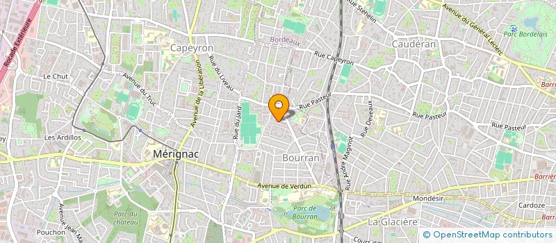 localisation de l'entreprise MADAME NADINE AUGUSTE  MERIGNAC