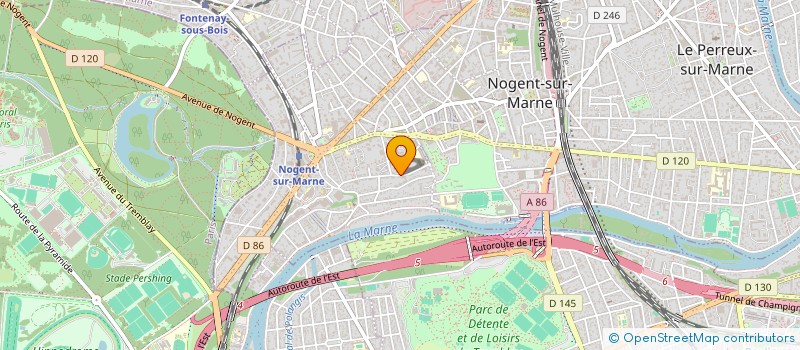 localisation de l'entreprise MADAME NADINE AZOULAI à NOGENT-SUR-MARNE