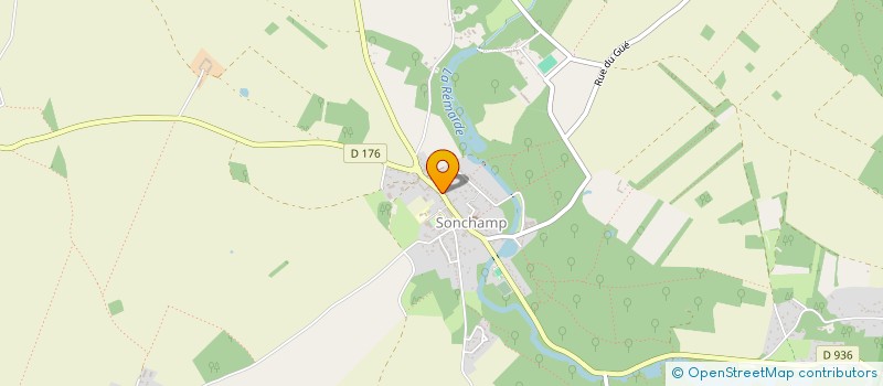 localisation de l'entreprise MADAME NADINE BACH  SONCHAMP