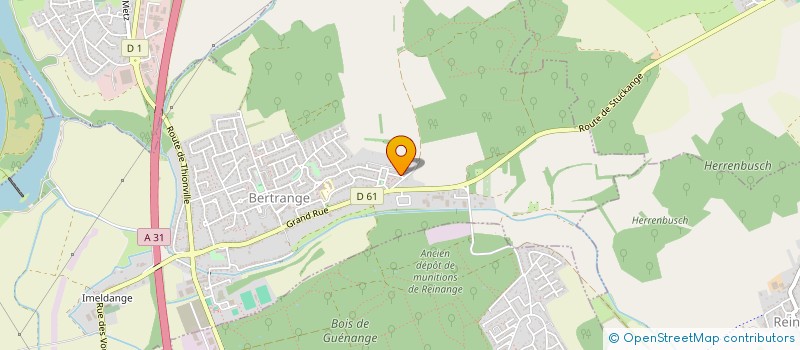 localisation de l'entreprise MADAME NADINE BAHE  BERTRANGE