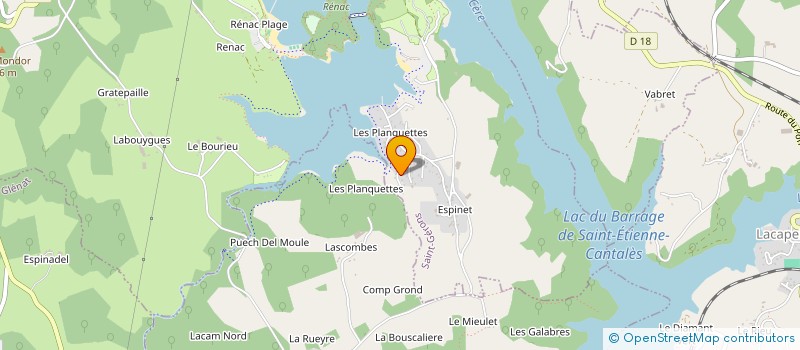 localisation de l'entreprise MADAME NADINE BALESTIER à SAINT-GERONS