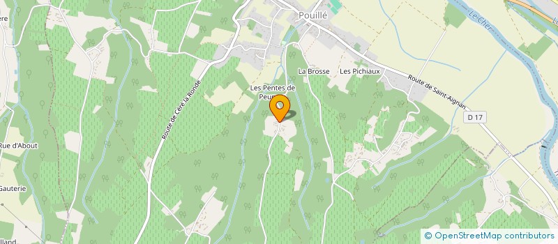 localisation de l'entreprise MADAME NADINE BARDIN  POUILLE