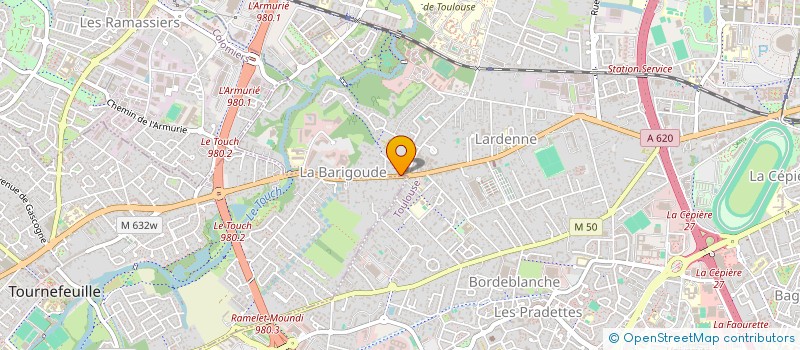 localisation de l'entreprise MADAME NADINE BARON à TOULOUSE