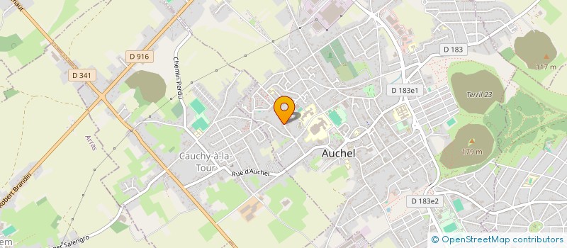 localisation de l'entreprise MADAME NADINE BASTOK à AUCHEL