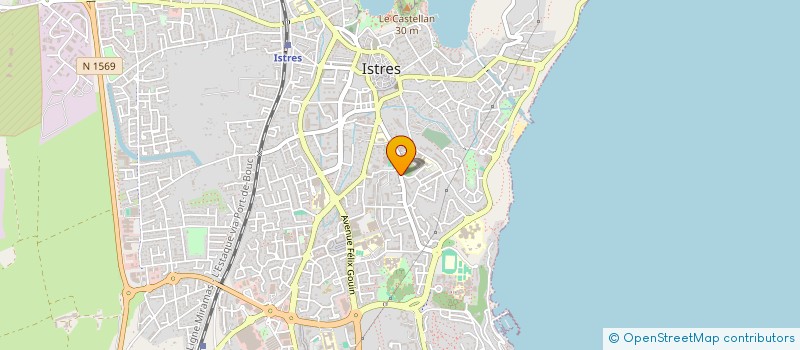 localisation de l'entreprise MADAME NADINE BATON à ISTRES