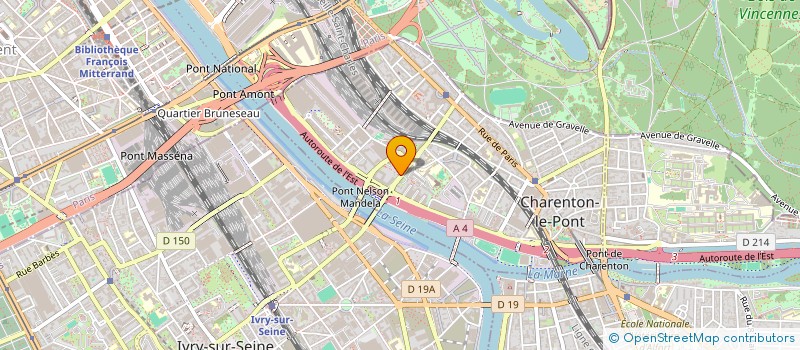 localisation de l'entreprise MADAME NADINE BATTNER  CHARENTON-LE-PONT